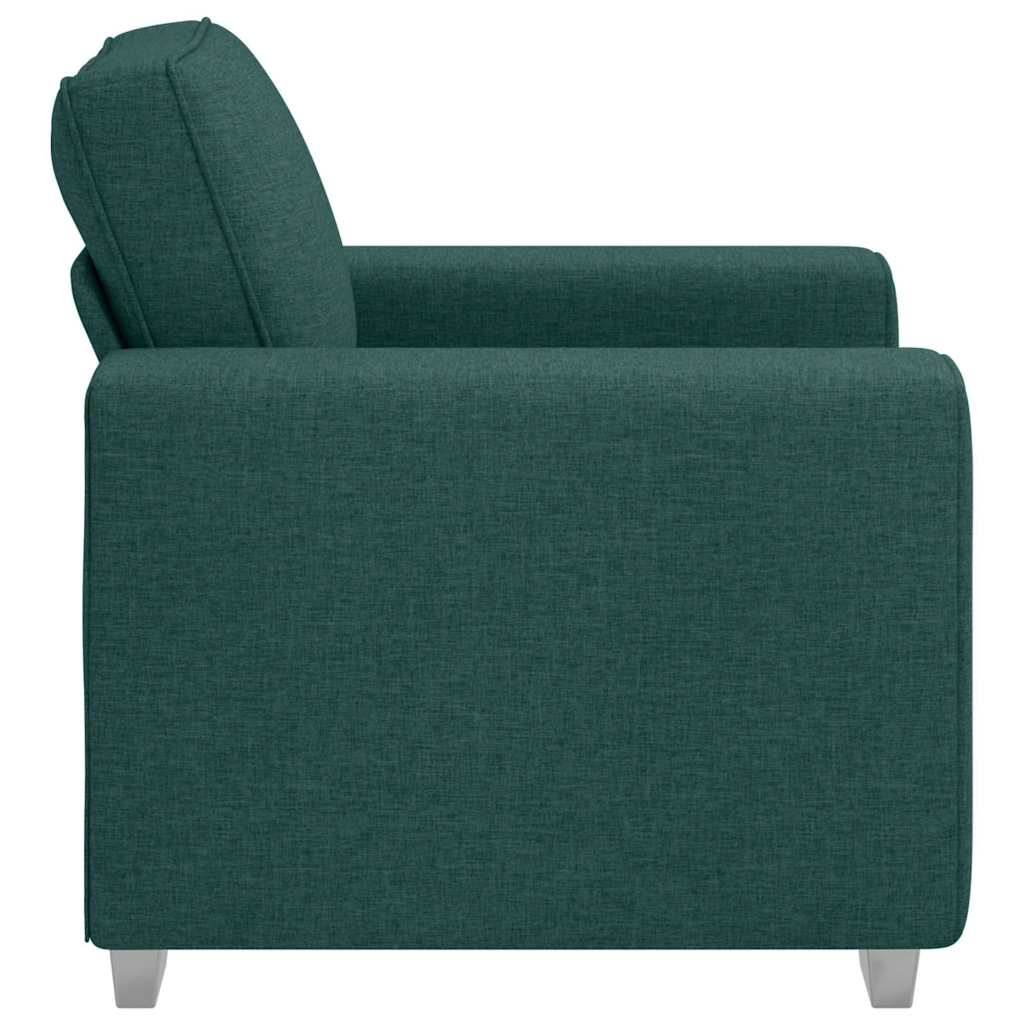 Sofa with Cushion Dark green 100 x 77 x 82 cm Fabric